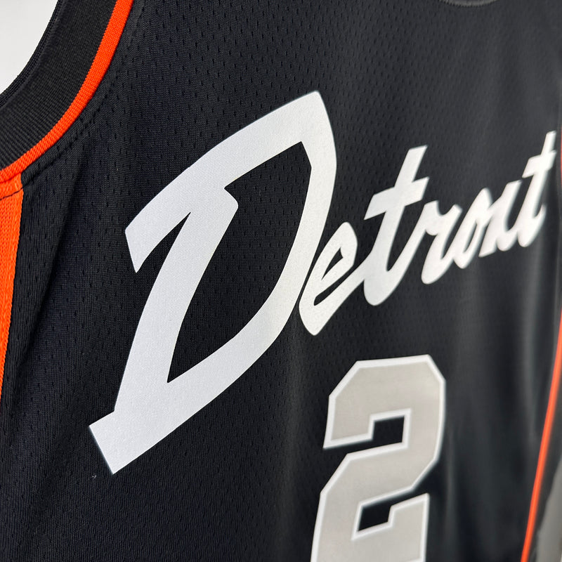 Regata Detroid Pistons Preta Swingman 2023/24 - City Edition