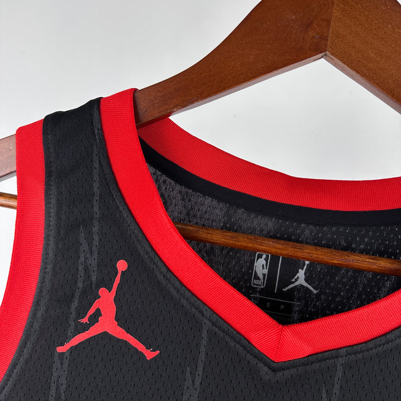 Regata Toronto Raptors Preta Swingman 2022/23 - Statement Edition