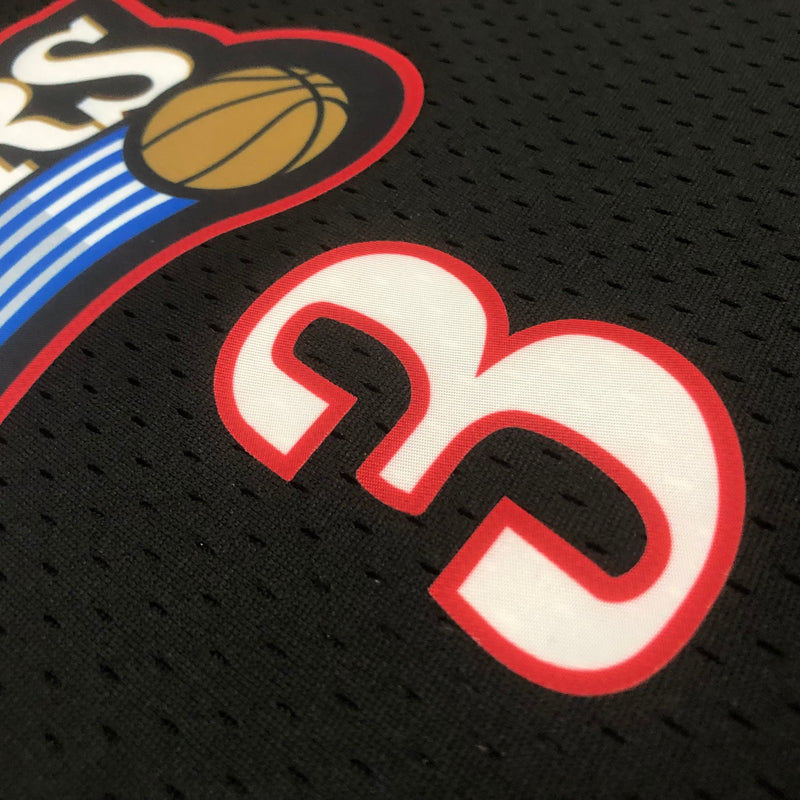 Cropped Feminino Philadelphia 76ers -Allen Iverson 3