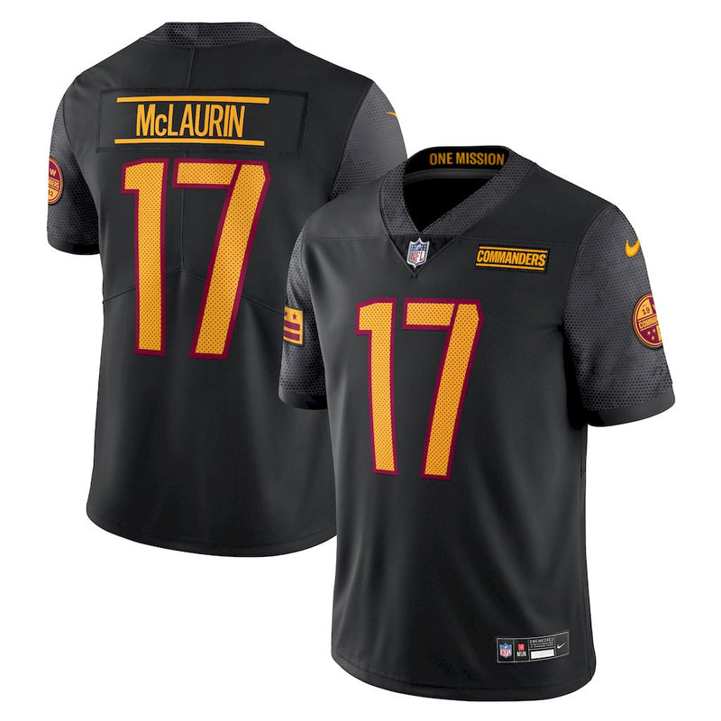 Camisa Washington Commanders Nike Alternate Vapor Limited - Preta