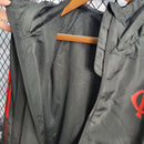 Jaqueta Corta-Vento Flamengo Preto e Vermelho 2023/24 - Masculino