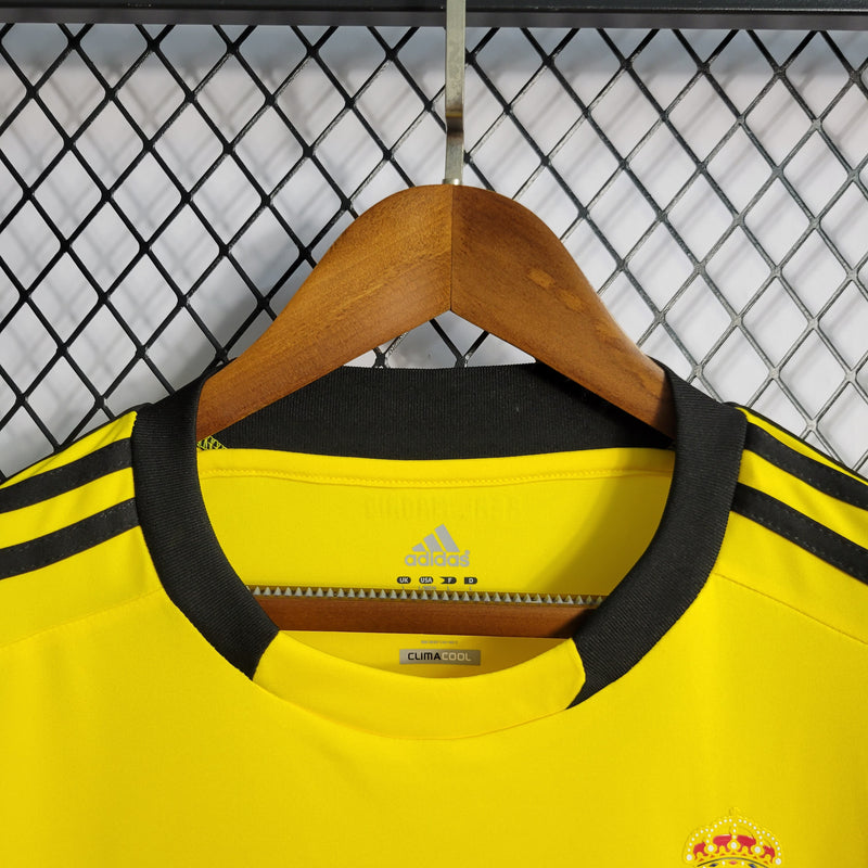 Camisa Goleiro Real Madrid Retrô 2011/12 Amarela - Masculina