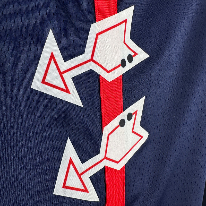 Regata Philadelphia 76ers Preta - City Edition