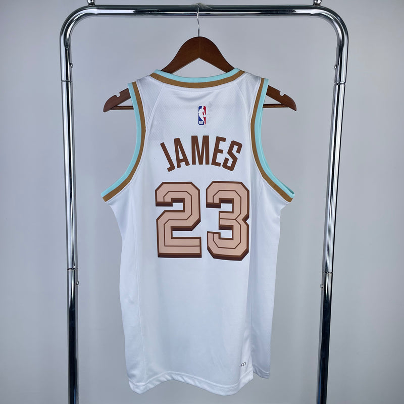 Regata Cleveland Cavaliers Branca Swingman 2022/23 - City Edition