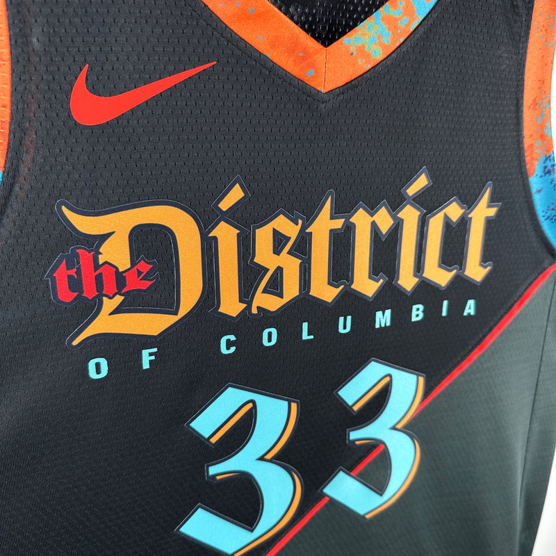 Regata Washington Wizards Preta Swingman 2023/24 - City Edition