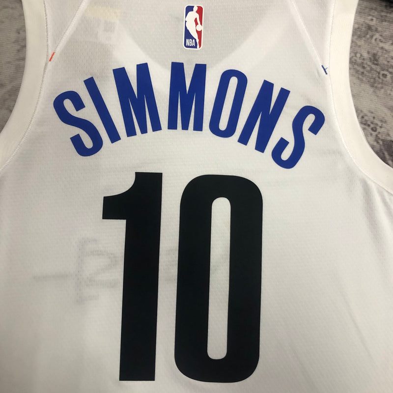 Regata Brooklyn Nets Branca 2022/23 Swingman - City Edition