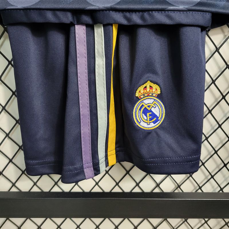 Conjunto Infantil 2 Real Madrid 2023/24 - Unissex