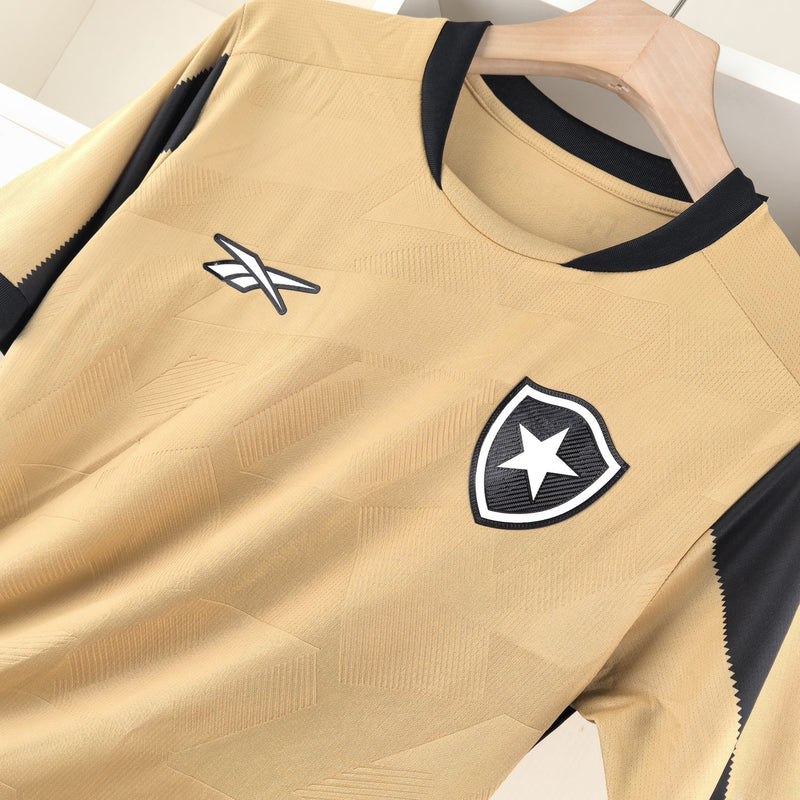 Camisa 2 Goleiro Botafogo Dourada 2024/25 Torcedor - Masculina
