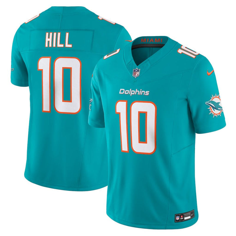Camisa Miami Dolphins Vapor F.U.S.E. Limited - Aqua/Branca