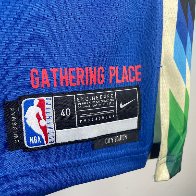Regata Milwaukee Bucks Azul 2022/23 - City Edition