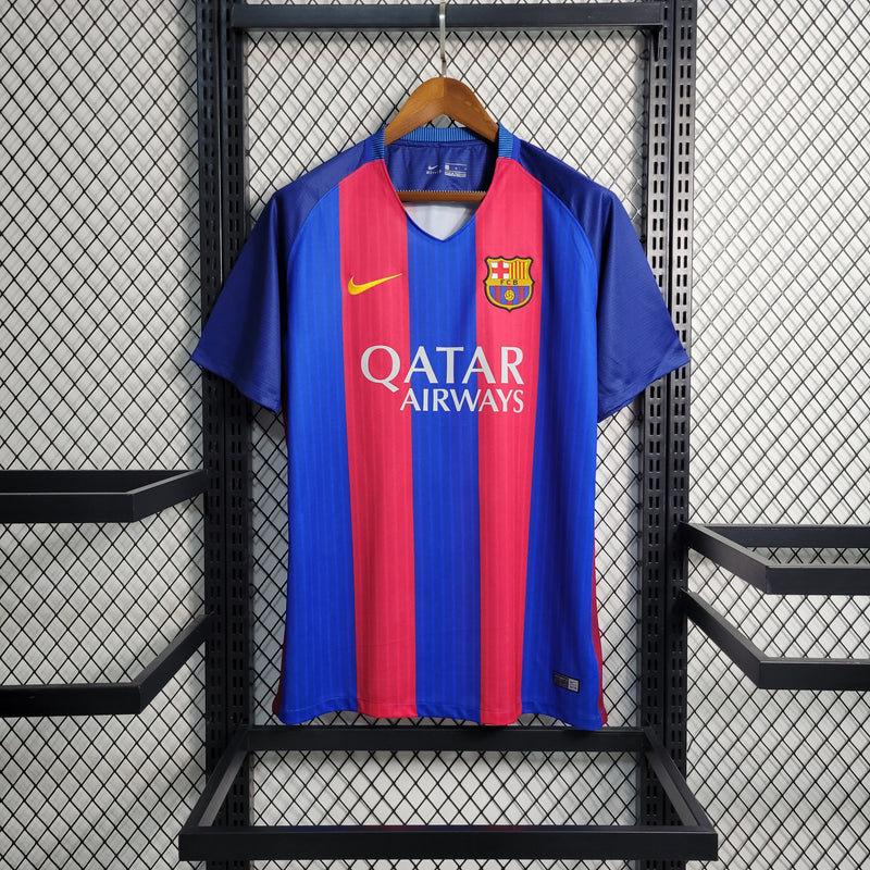 Camisa 1 Barcelona Retrô 2016/17 - Masculina