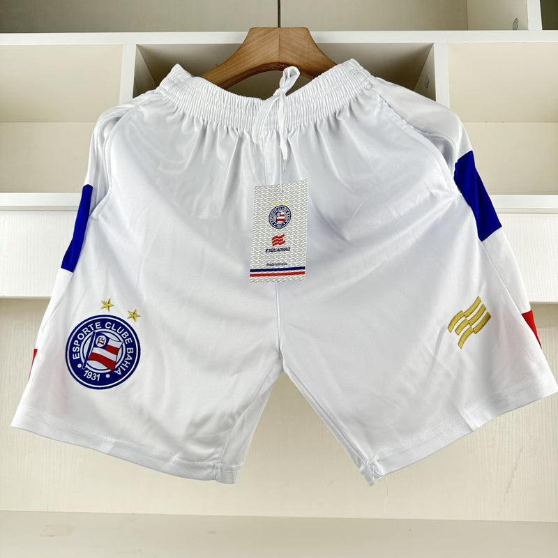 Bermuda Jogo 2 Bahia Branco 2024/25 - Masculino