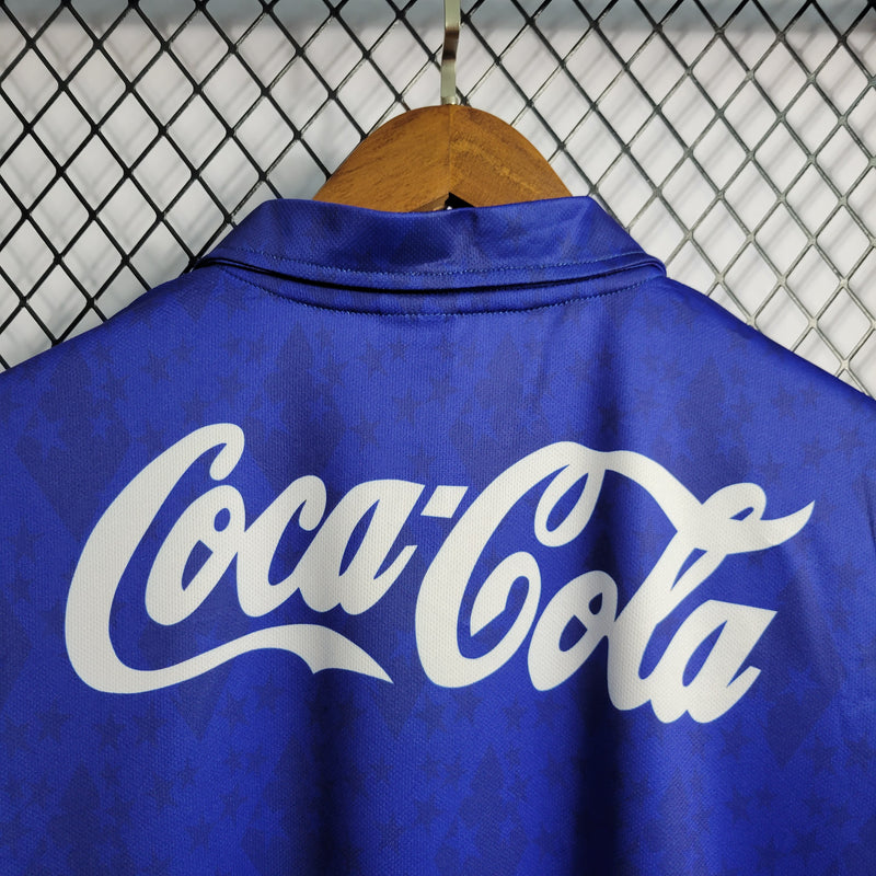 Camisa 1 Cruzeiro Retrô 1992 - Masculina