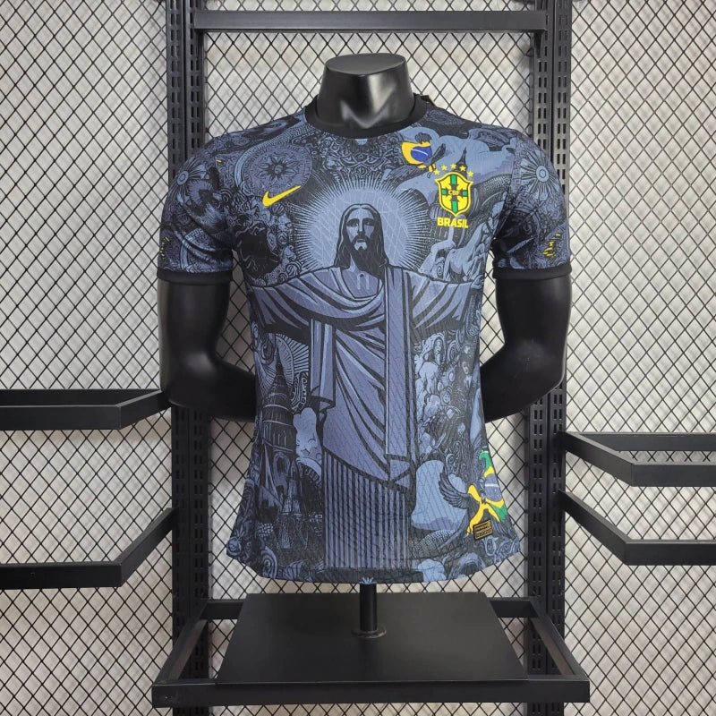 Camisa Brasil "Arte e Fé" Edição Especial 2024 Jogador - Masculina