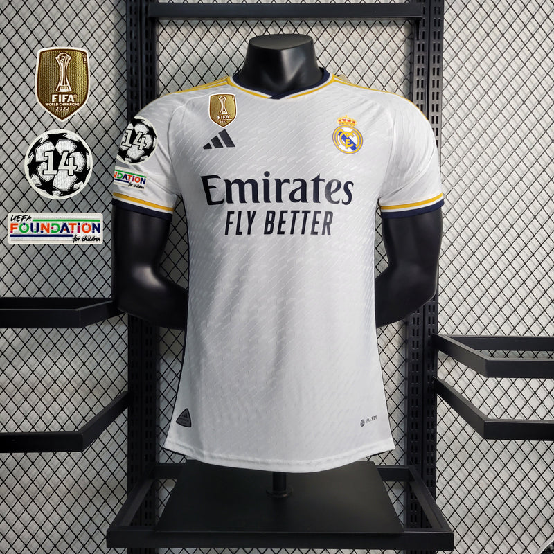Camisa 1 Real Madrid 2023/24 Jogador - Masculina