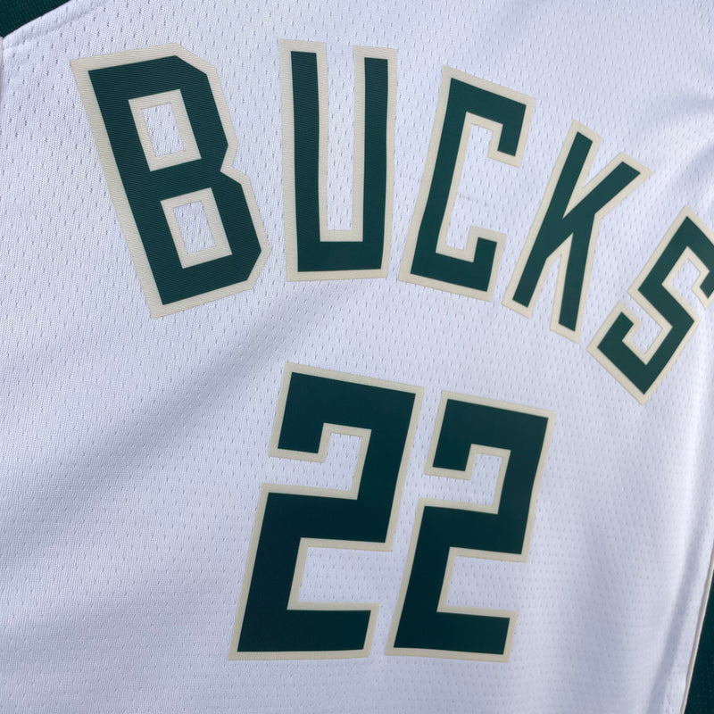 Regata Milwaukee Bucks Branca Swingman 2023/24 - Association Edition