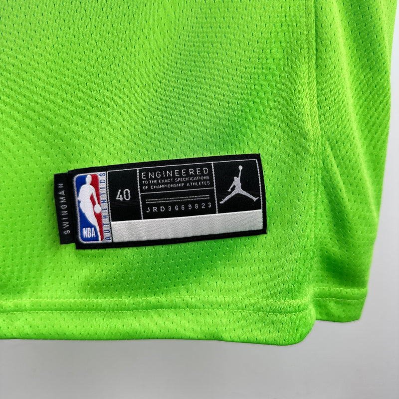Regata Minnesota Timberwolves Verde limao 2020/21 Swingman - Statement Edition