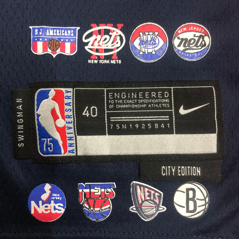Regata Brooklyn Nets Azul Swingman - City Edition
