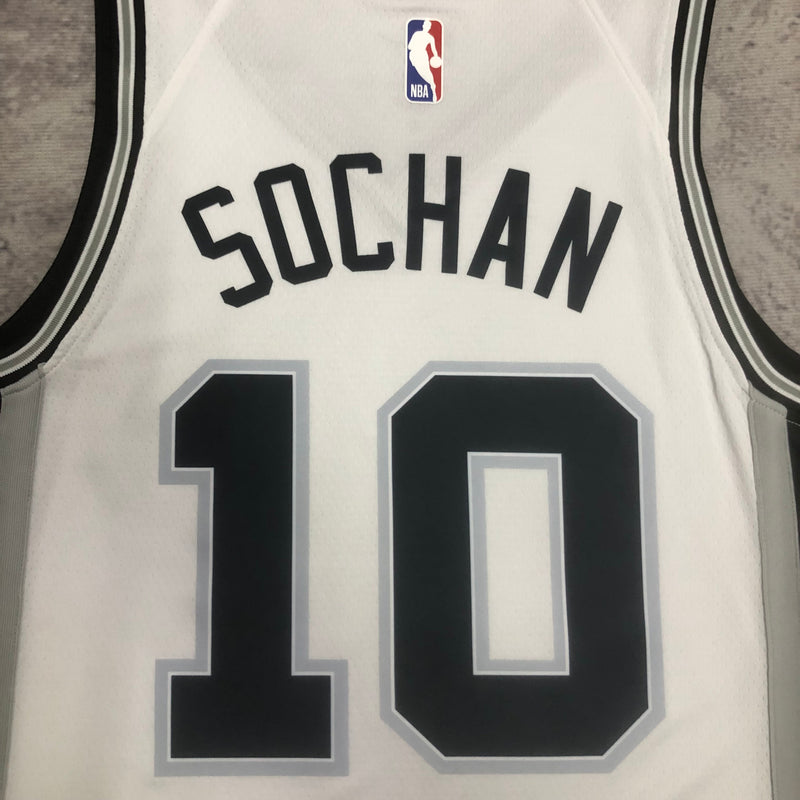 Regata San Antonio Spurs Branca Swingman - Association Edition