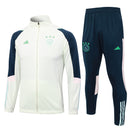 Agasalho Ajax Branco/Azul 2023/24 - Masculino