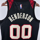 Regata Portland Trail Blazers Preta Swingman 2023/24 - City Edition