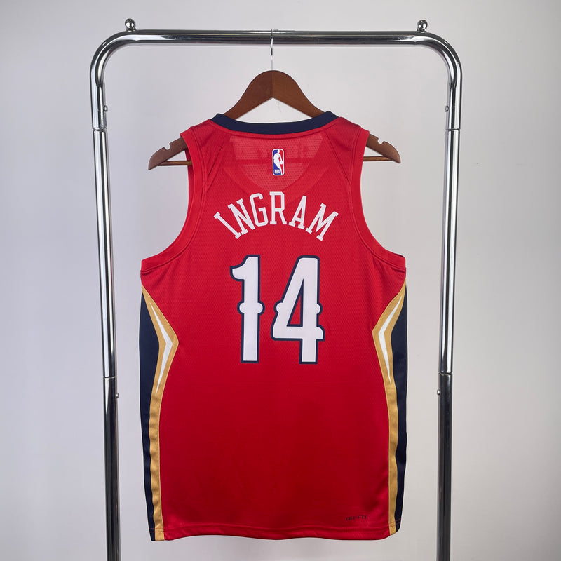 Regata New Orleans Pelicans Vermelha Swingman 2023/24 - Statement Edition