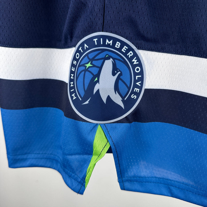 Bermuda Minnesota Timberwolves Azul 2023/24 - Icon Edition