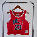 Cropped Feminino Chicago Bulls - Michael Jordan 23