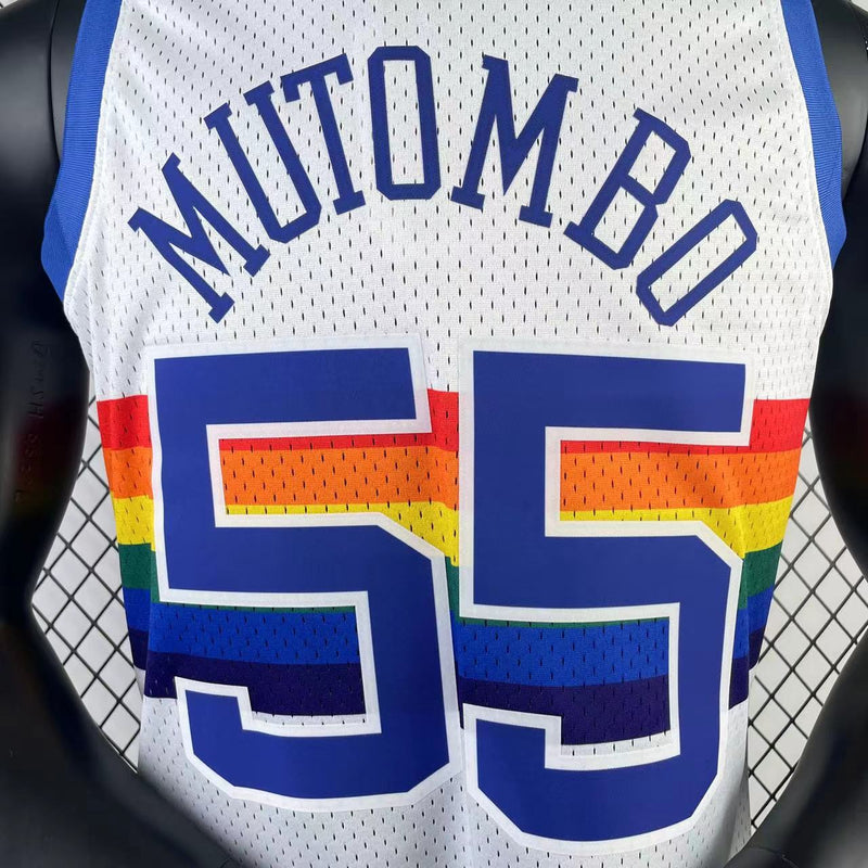 Regata Diamante Denver Nuggets Dikembe Mutombo 1991/92 - Hardwood Classics
