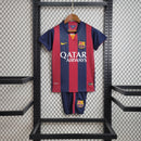 Conjunto Infantil Barcelona Retrô 2014/15 - Unissex