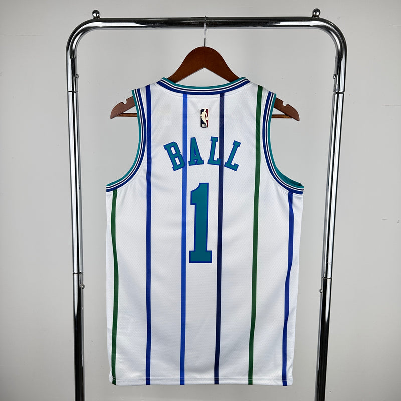 Regata Charlotte Hornets Branca 2018/19 - Classic Edition