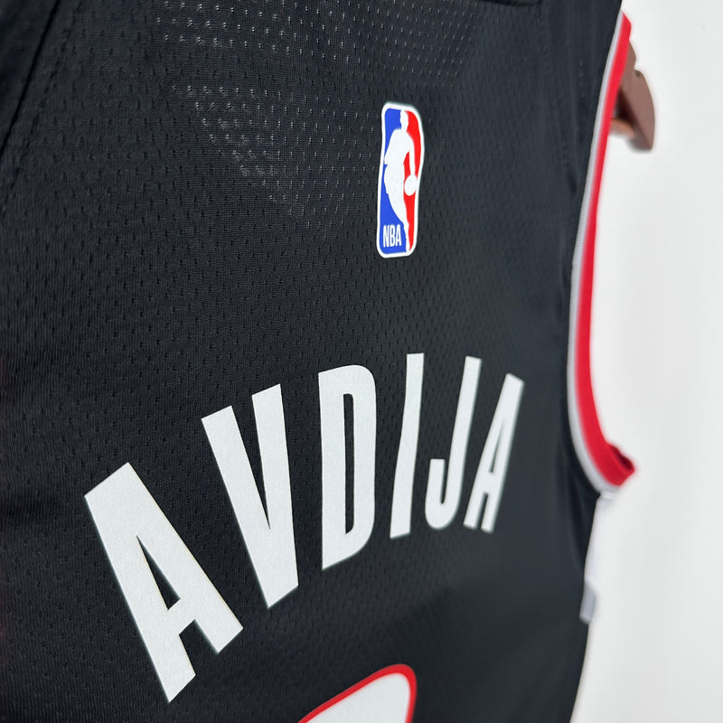 Regata Portland Trail Blazers Preta Swingman - Icon Edition