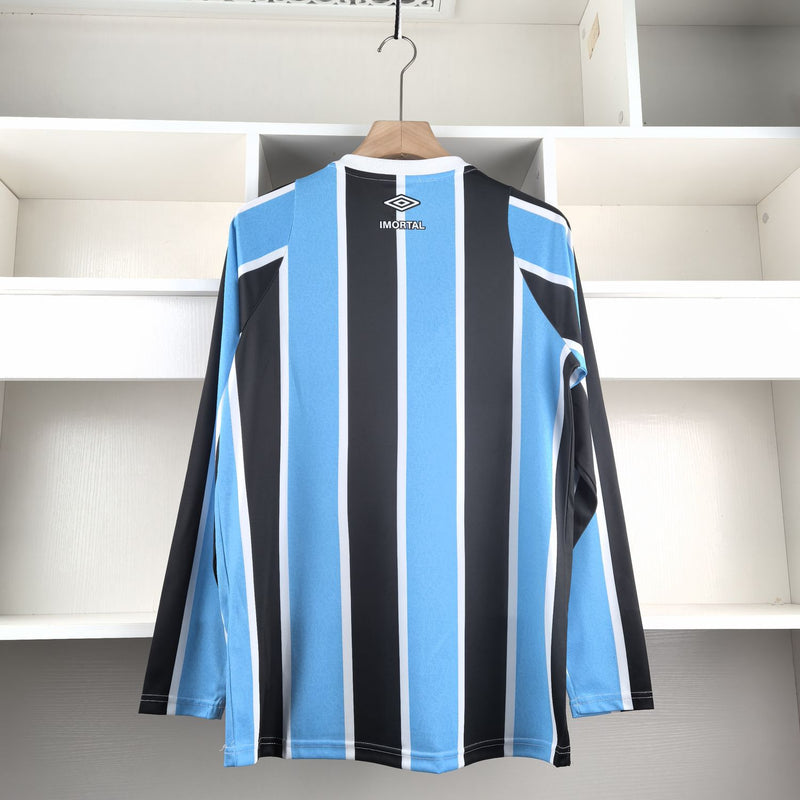 Camisa 1 Grêmio Manga Longa 24/25 Torcedor - Masculina