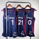 Regata Philadelphia 76ers Preta - City Edition