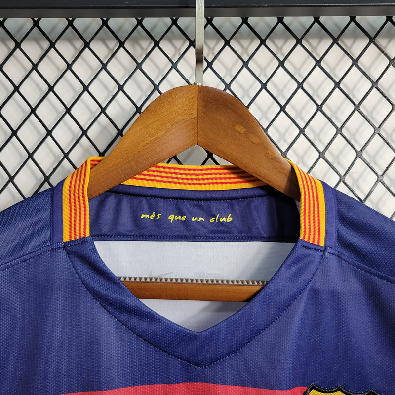 Camisa 1 Barcelona Retrô 2015/16 - Masculina