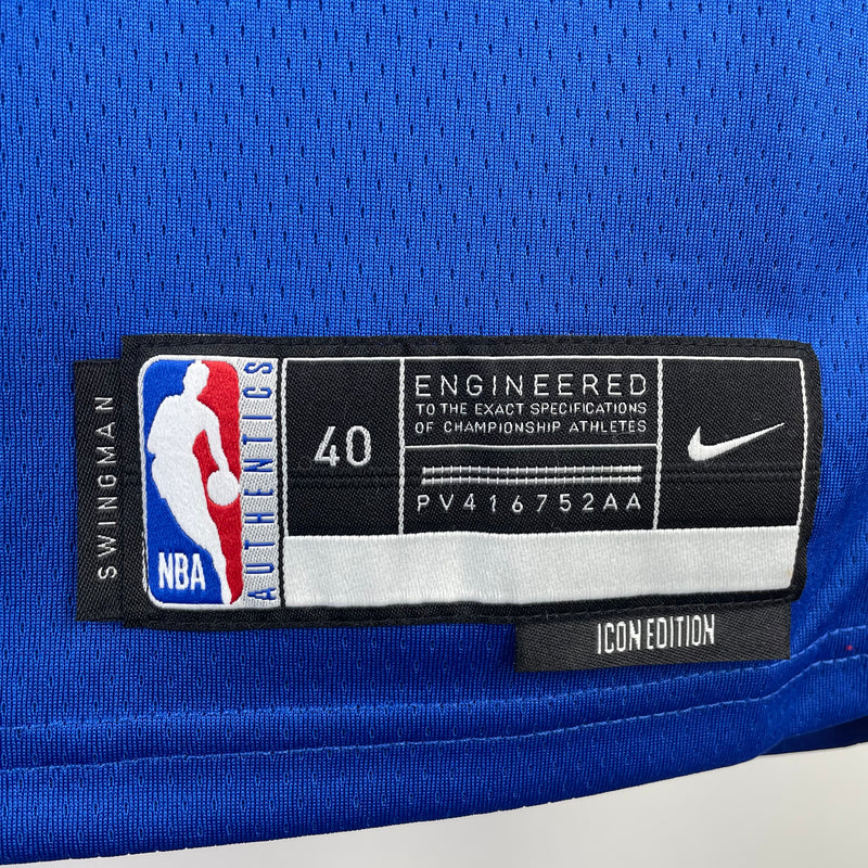 Regata Detroit Pistons Azul Swingman - Icon Edition