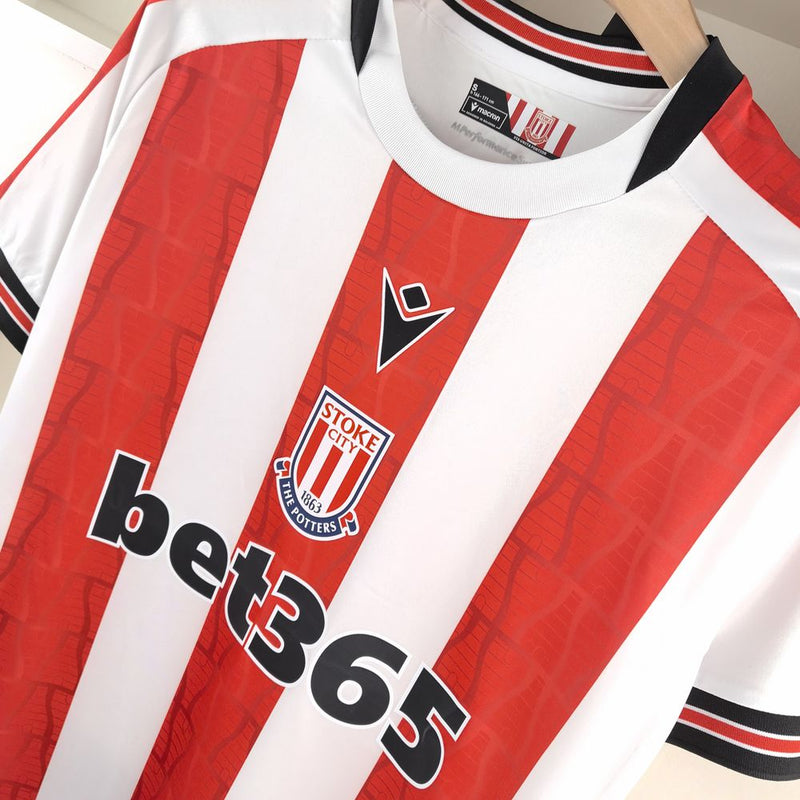 Camisa 1 Stoke City 24/25 Torcedor - Masculina