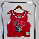 Cropped Feminino Chicago Bulls - Michael Jordan 23