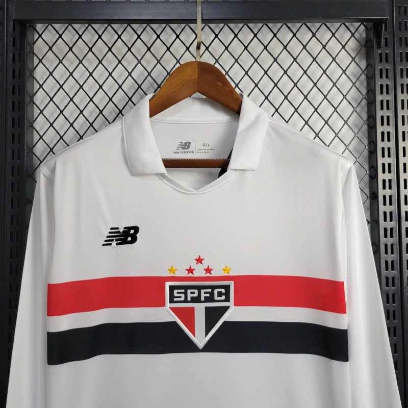 Camisa 1 São Paulo 24/25 Manga Longa - Masculina
