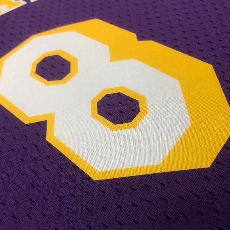 Cropped Feminino Los Angeles Lakers Roxo - Bryant 8