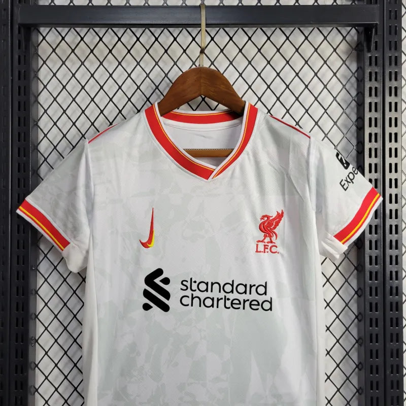 Conjunto Infantil 3 Liverpool 2024/25 - Unissex