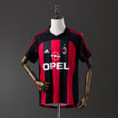 Camisa 1 AC Milan Retrô 2000/02 - Masculina