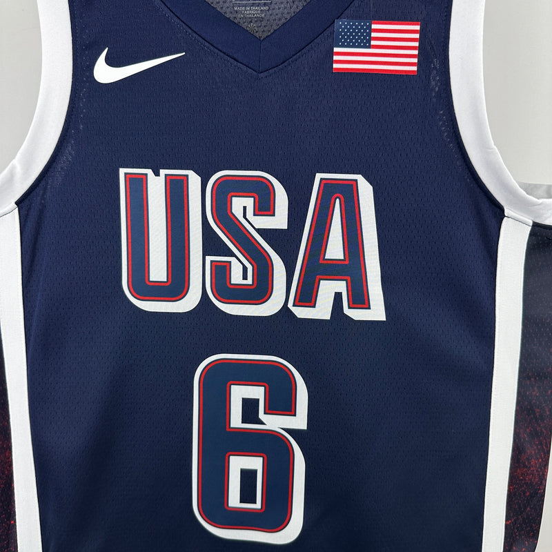 Regata USA Basketball Azul Swingman Olympics 2024