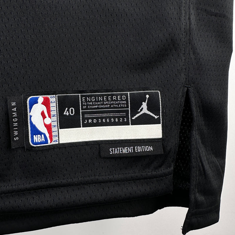 Regata Minnesota Timberwolves Preta Swingman - Statement Edition