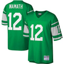 Camisa Joe Namath New York Jets Mitchell &Ness Legacy Replica - Verde/Branca