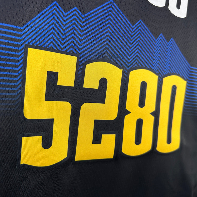 Regata Denver Nuggets Preta Swingman 2023/24 - City Edition