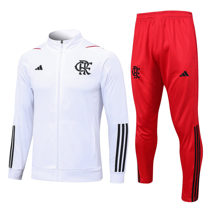 Agasalho Treino Flamengo Branco 2023/24 - Masculino