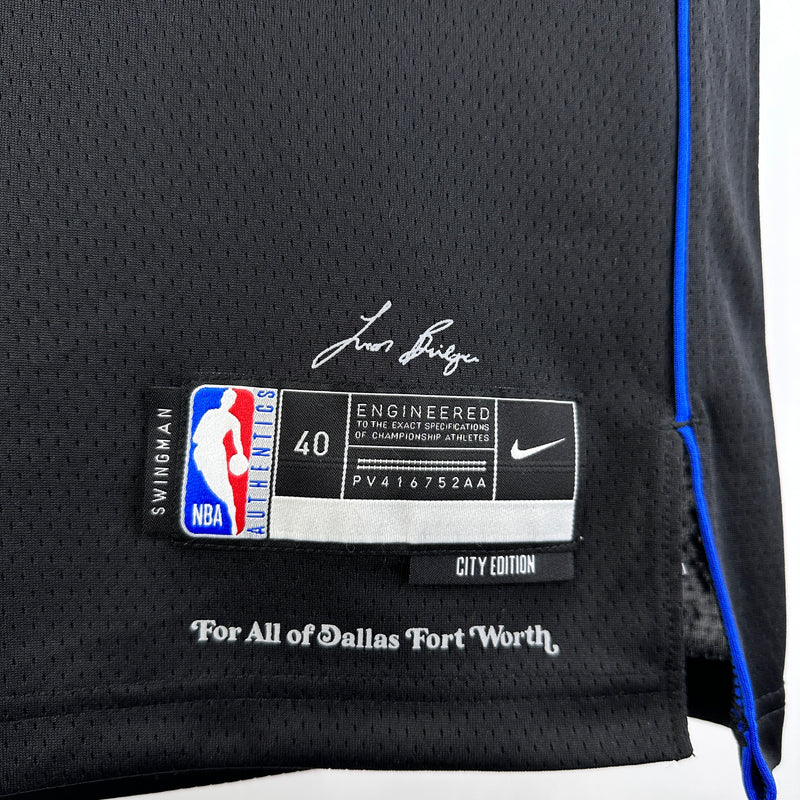 Regata Dallas Mavericks Preta Swingman 2021/22 - City Edition