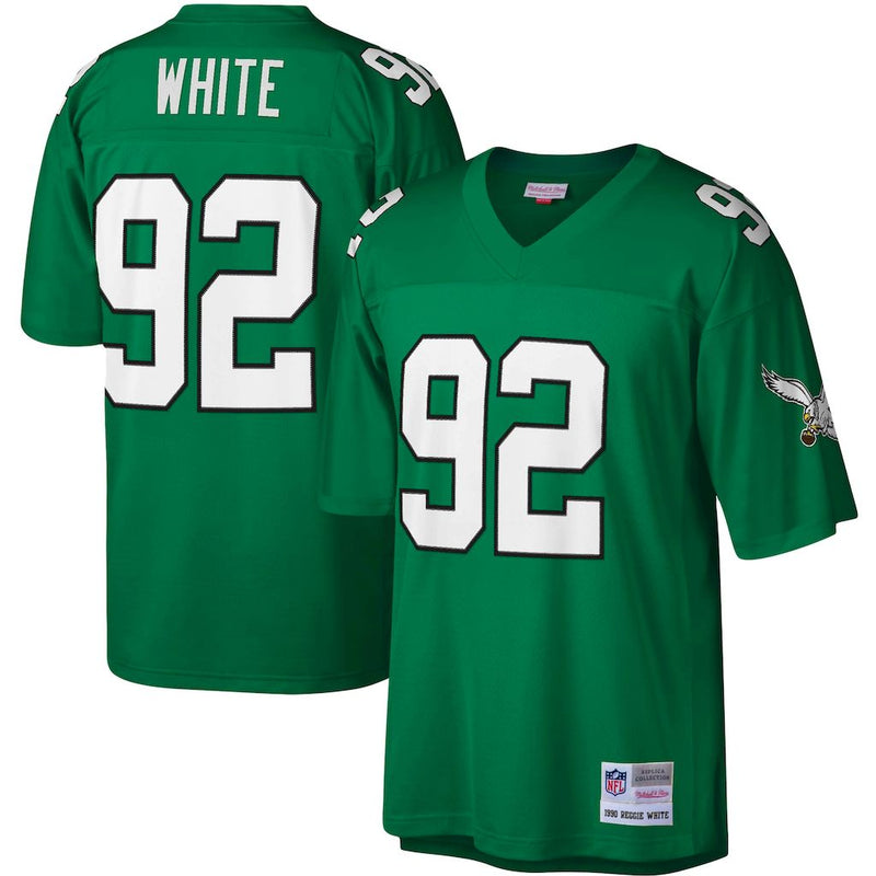 Camisa Philadelphia Eagles Legacy Mitchell & Ness Legacy Replica 1990 - Kelly Verde