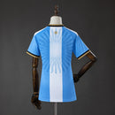 Camisa Especial da Argentina 2026/2027 Feminina - Edição de Despedida do Lionel Messi (Sol de Mayo)